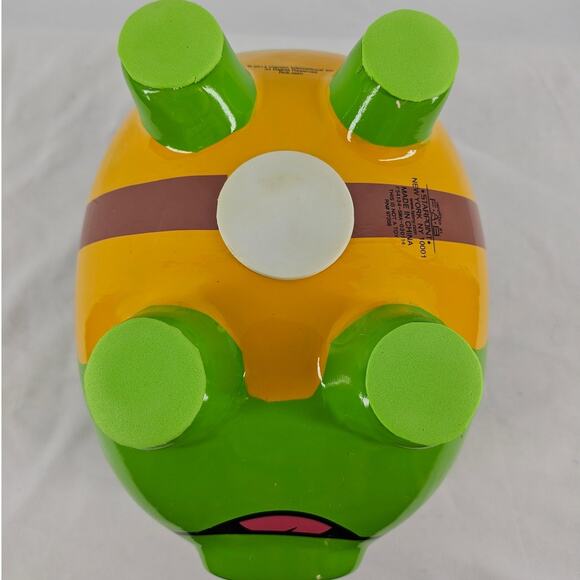 FAB STARPOINT TMNT RAPHAEL CERAMIC PIGGY BANK – 2014 VIACOM NICK.COM COLLECTIBLE - Picture 8 of 10
